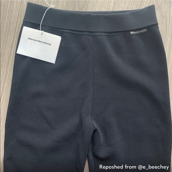 Alexander Wang Black Leggings size M - Picture 7 of 12
